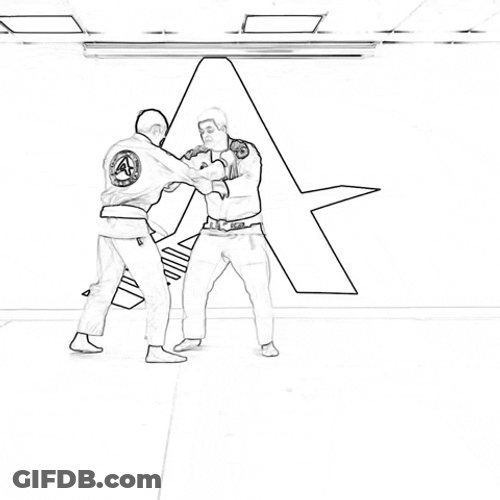 Demonstrating Judo Chop GIF
