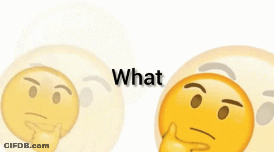 Denial Doubtful Cute Emoji Not My Problem GIF