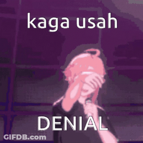 Denial Freestyle Rapping Anime GIF