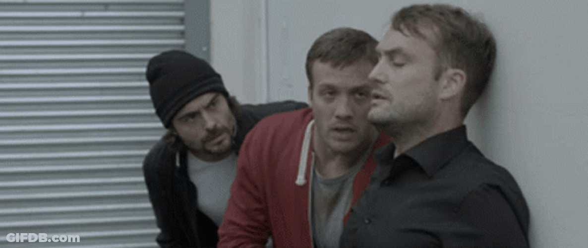 Denial Nervous Group Deny Everything GIF