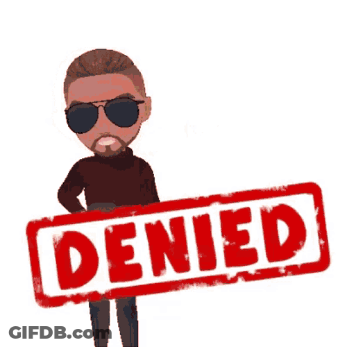 Denied Saquinon GIF