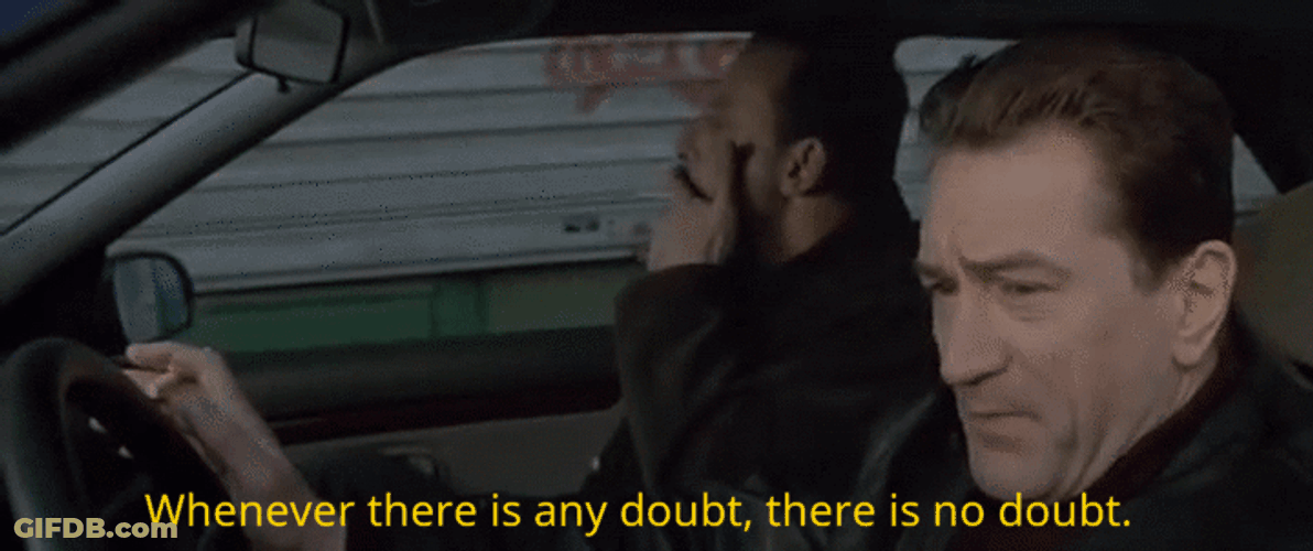 DeNiro Ronin Movie No Doubt GIF