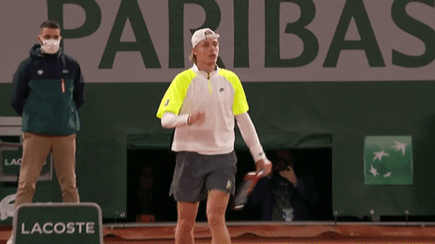 Denis Shapovalov Big Yawn GIF