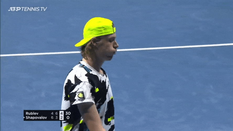 Denis Shapovalov Walking GIF