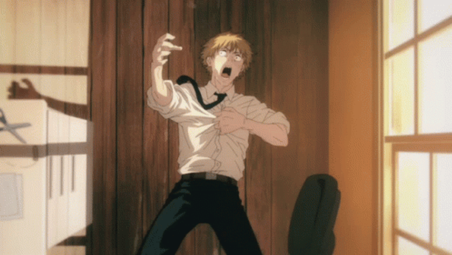 Denji Can't Breathe GIF