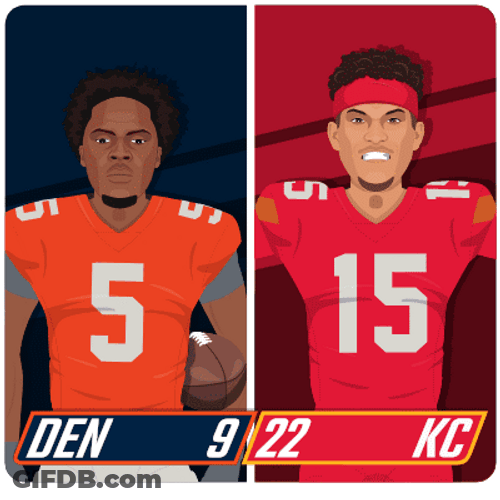 Denver Broncos Bang Bang Kansas City Chiefs GIF
