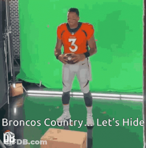 Denver Broncos Country Let's Hide Russell Wilson GIF