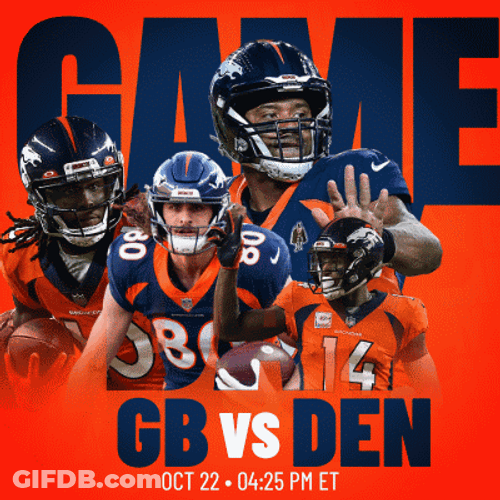 Denver Broncos Las Vegas Raiders Game Day GIF