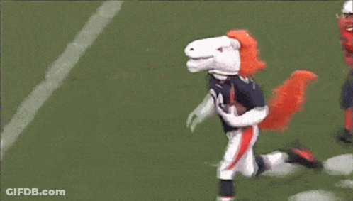 Denver Broncos Logo With Howdy Partner GIF