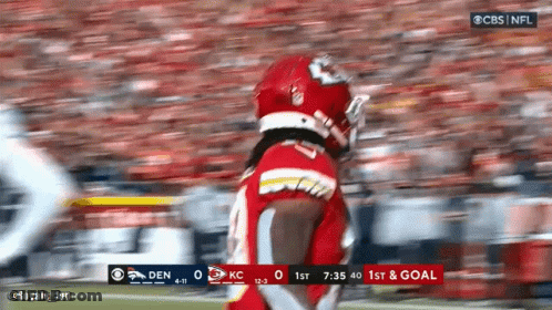 Denver Broncos Vs KC Chiefs Football Game GIF