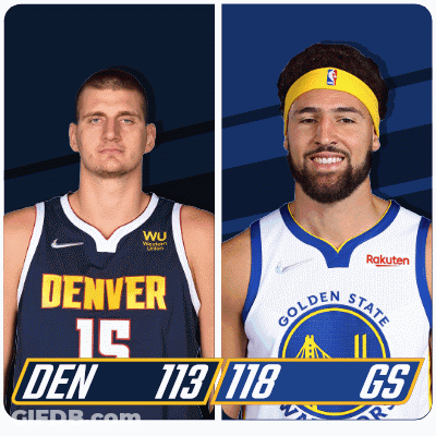 Denver Nuggets (113) Vs. Golden State Warriors (118) Post Game GIF
