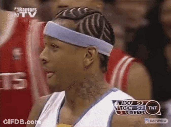 Denver Nuggets Allen Iverson GIF