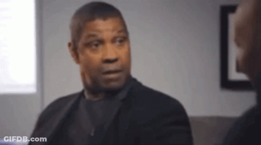 Denzel Washington Cool Vibe Interview GIF