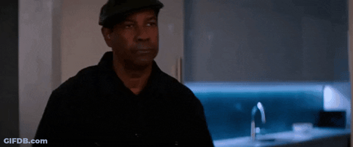 Denzel Washington Flight Come Here GIF