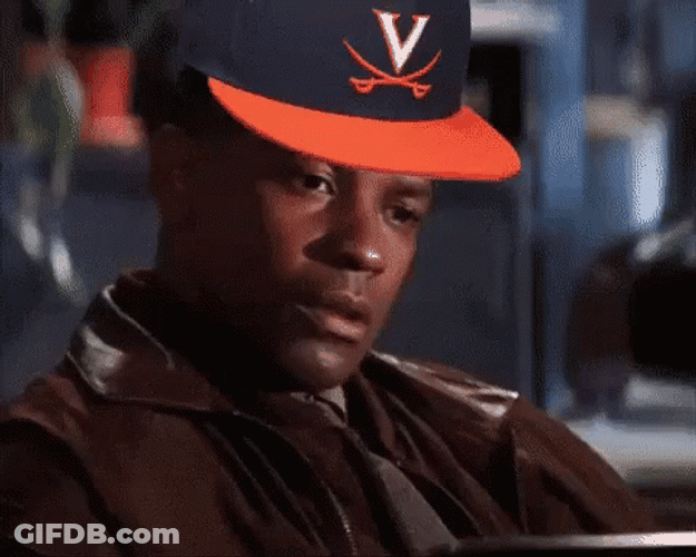 Denzel Washington Flight Holding Chest GIF