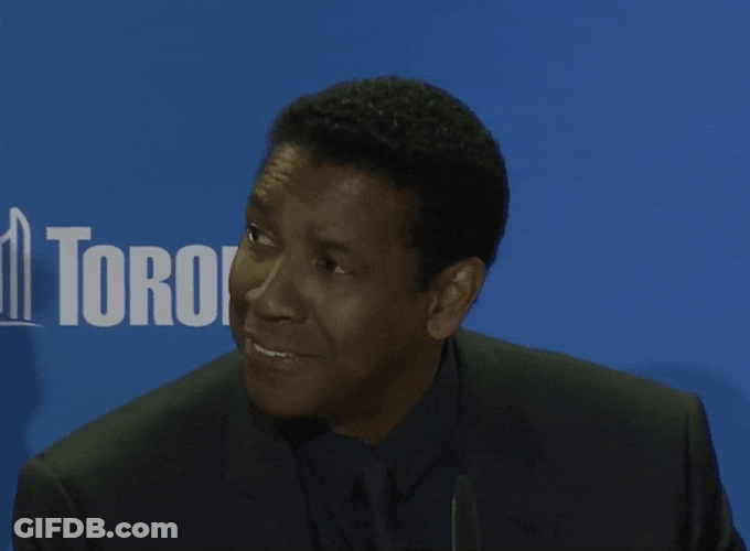 Denzel Washington Flight Presscon GIF