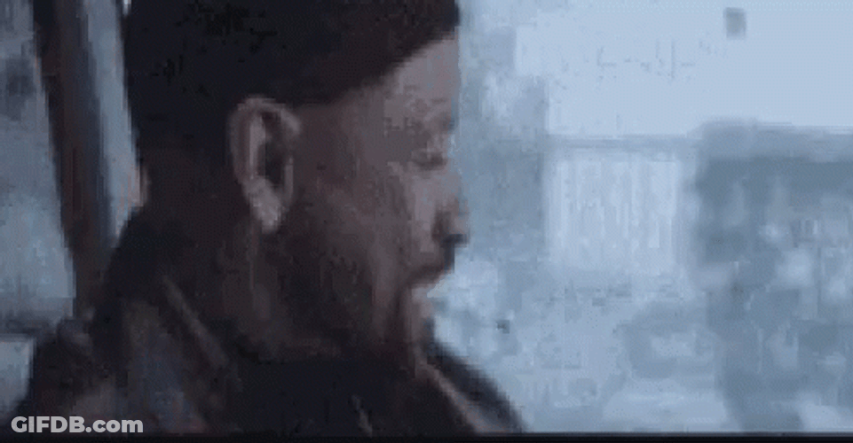 Denzel Washington Flight Smoking While Driving GIF