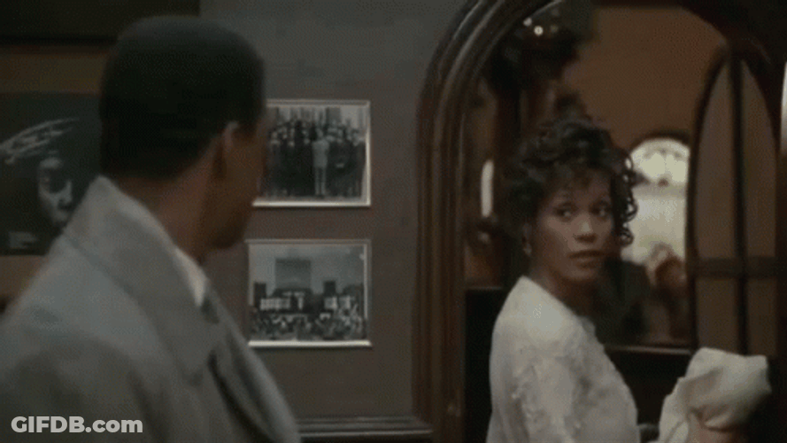 Denzel Washington Flight Whitney Houston GIF