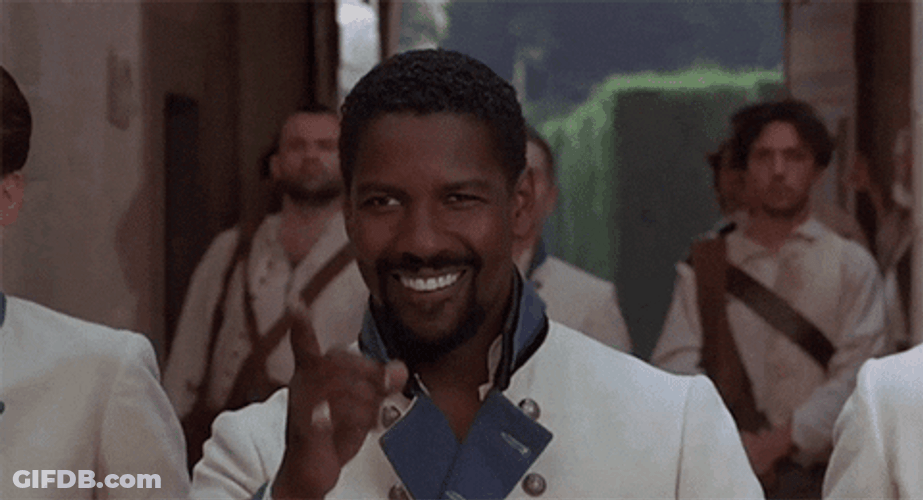 Denzel Washington Pointing GIF