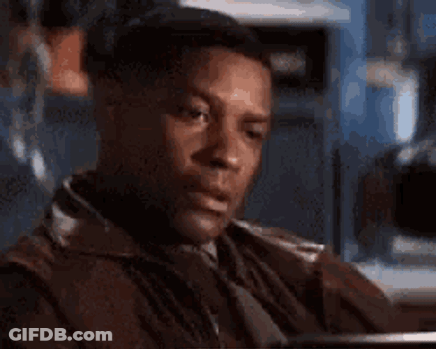Denzel Washington Relieved GIF