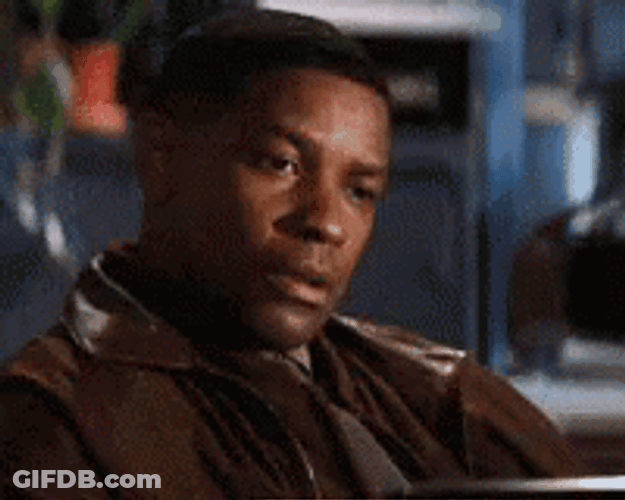 Denzel Washington Sentimental Touching Heart GIF