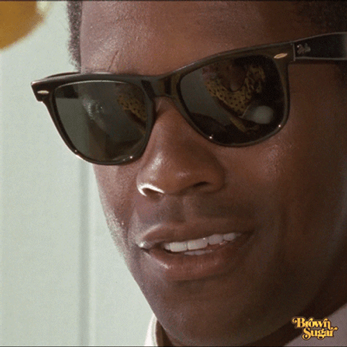 Denzel Washington Smiling With Sunglasses GIF