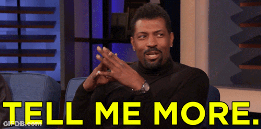 Deon Cole Tell Me More GIF