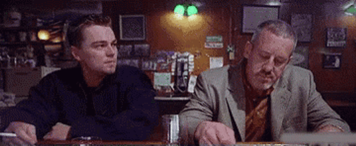 Departed Leonardo DiCaprio Angry Smash GIF