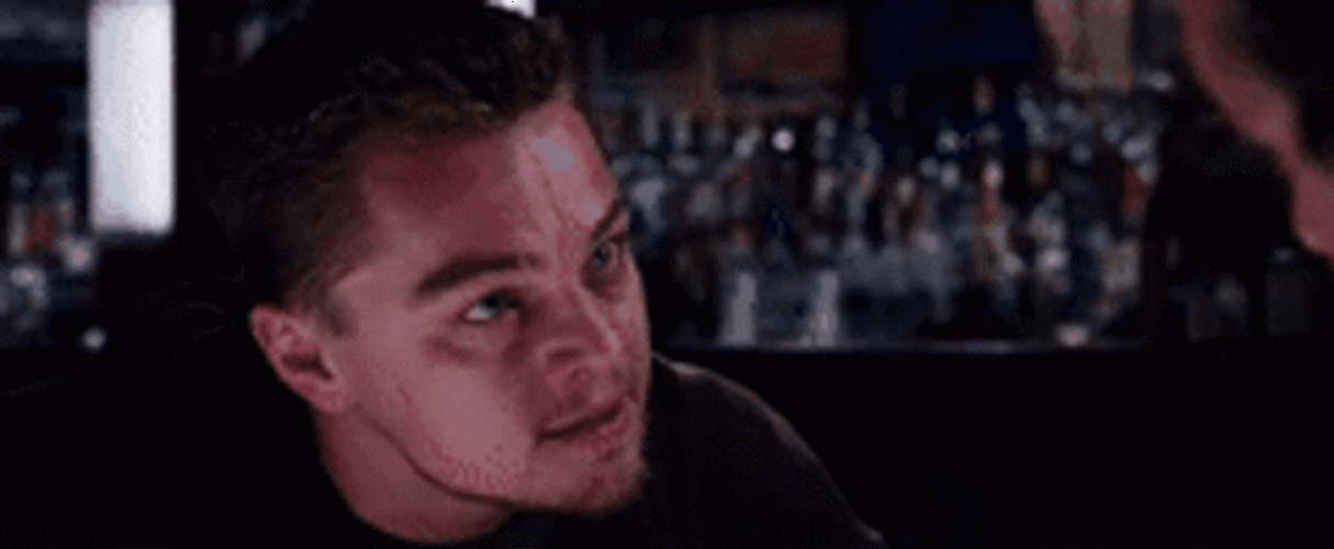 Departed Leonardo DiCaprio Serious Face GIF