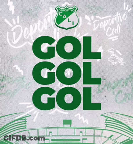 Deportivo Cali Soccer Team Poster GIF