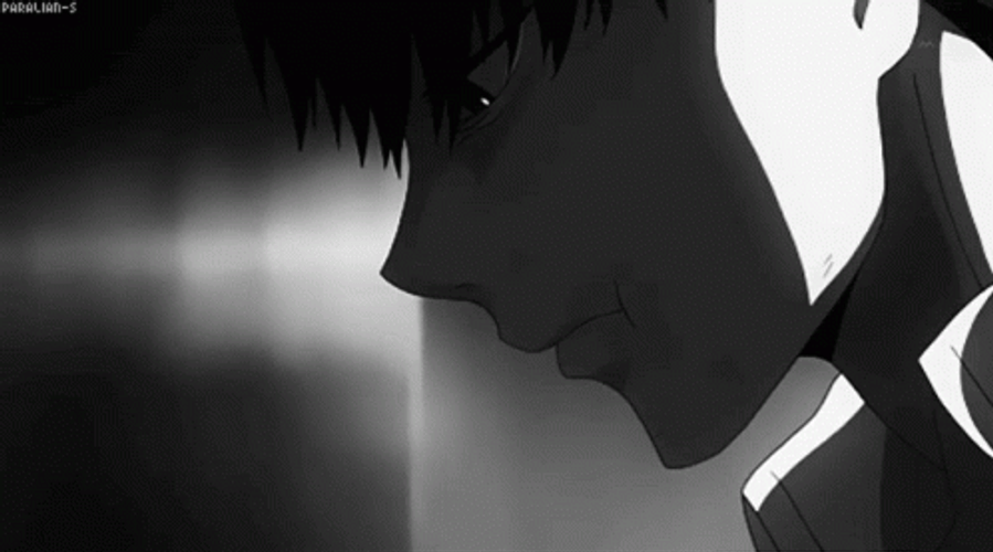 Depressed Alone Guy Anime Cry GIF