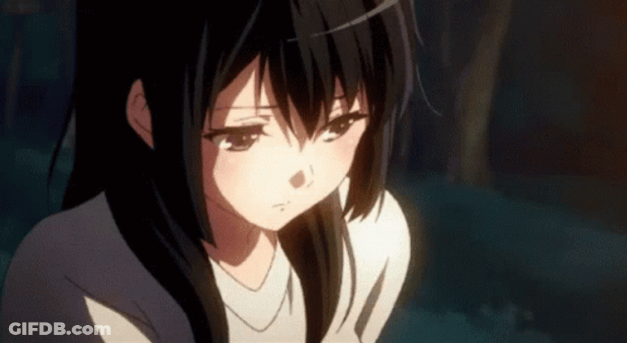 Depressed Anime On The Woods GIF
