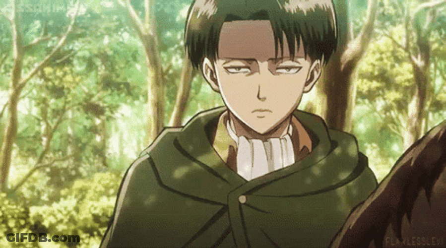 Depressed Anime Riding On Horse GIF