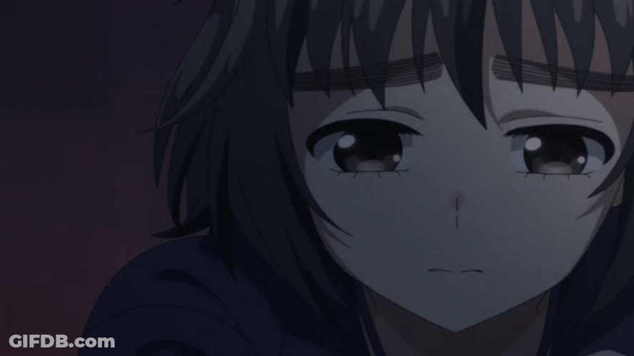 Depressed Anime Sad Eyes GIF