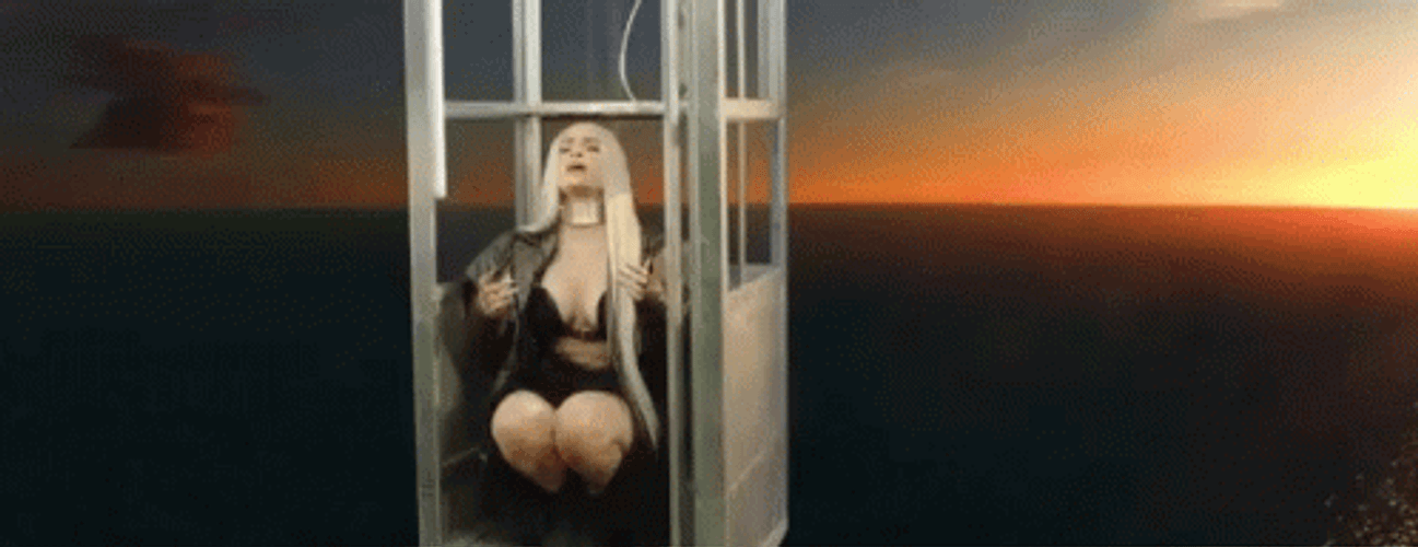 Depressed Cardi B GIF