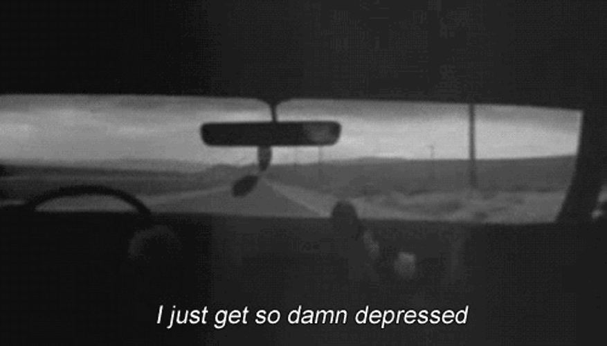 Depressed Drive Quote Aesthetic GIF