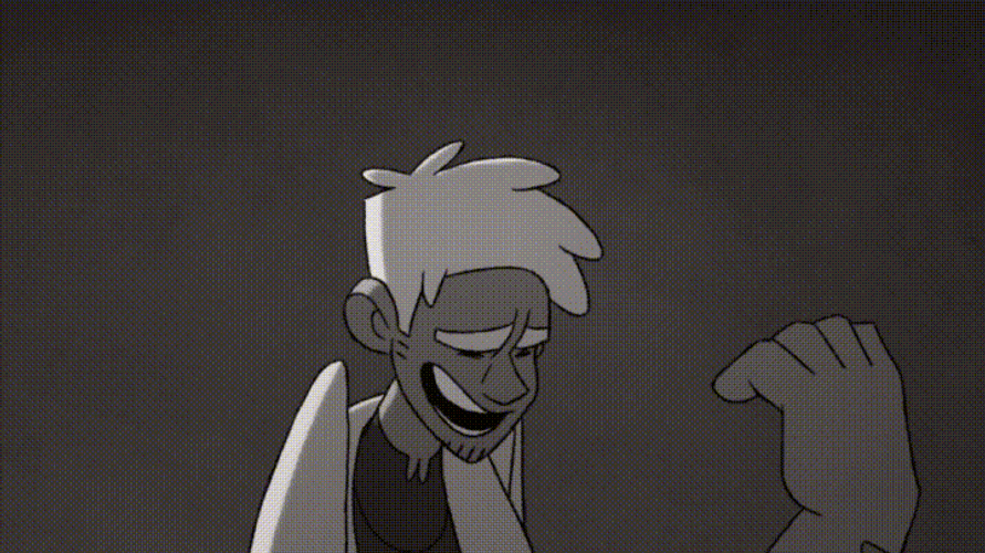 Depressed Guy Own Bitch Slap GIF