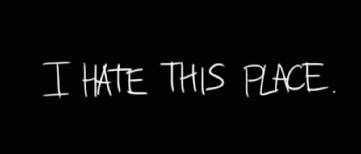 Depressed I Hate This Place GIF
