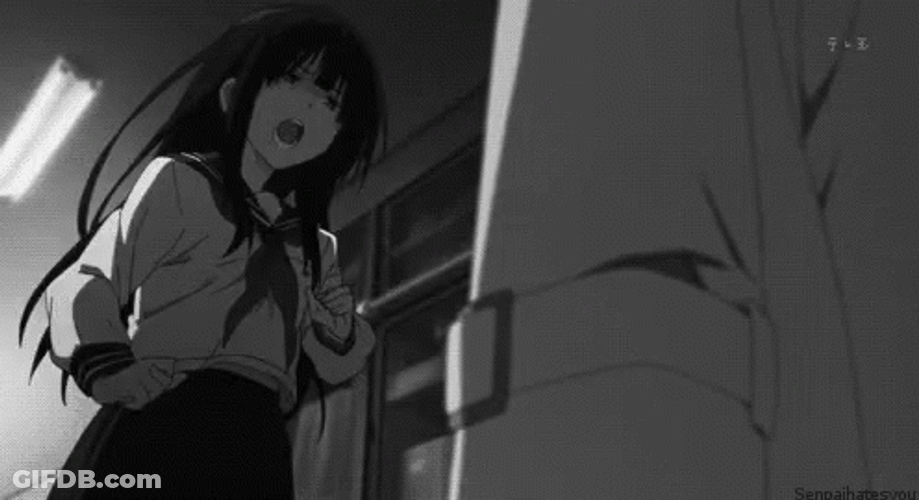 Depressed Sad Anime Frantic Hyouka GIF