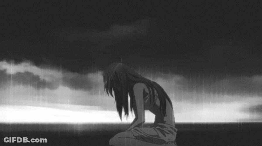 Depressed Sad Anime GIF