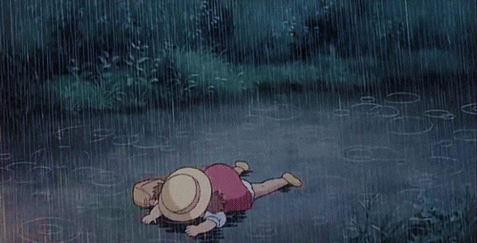 Depressed Sad Anime Miyazaki Studio Ghibli GIF