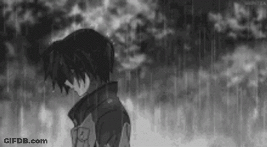 Depressed Sad Anime GIF