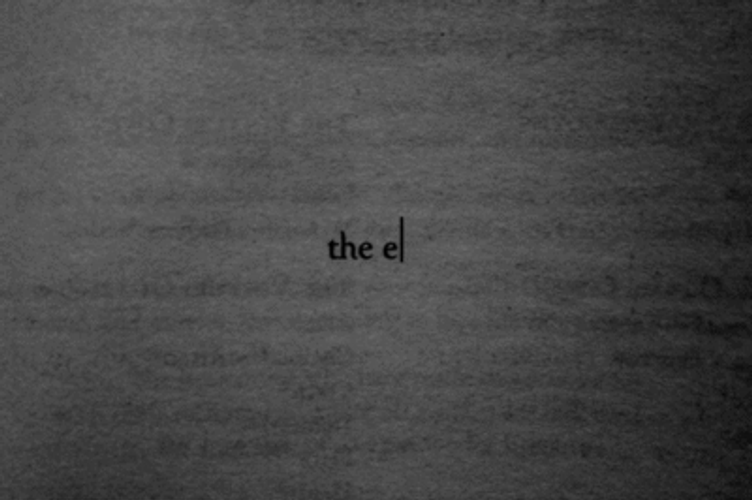 Depressed Typing The End GIF