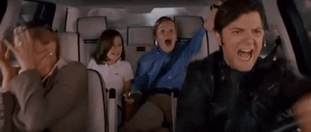 Derek Car Accident Catalina Wine Mixer GIF