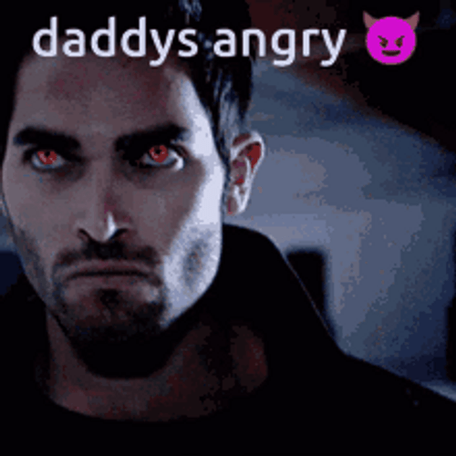 Derek Hale Daddy's Angry Roar Growl GIF