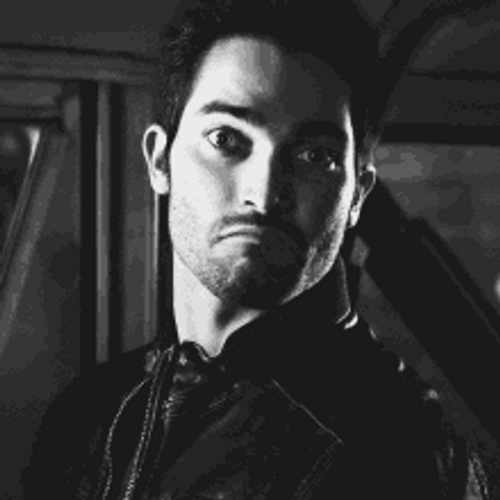 Derek Hale Goofy Face Silly IDK Shrug GIF