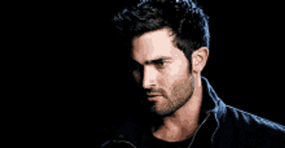 Derek Hale Sigh Deep Exhale Frustrated GIF
