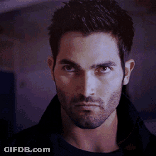 Derek Hale Walk Strut Stare Coming For You GIF