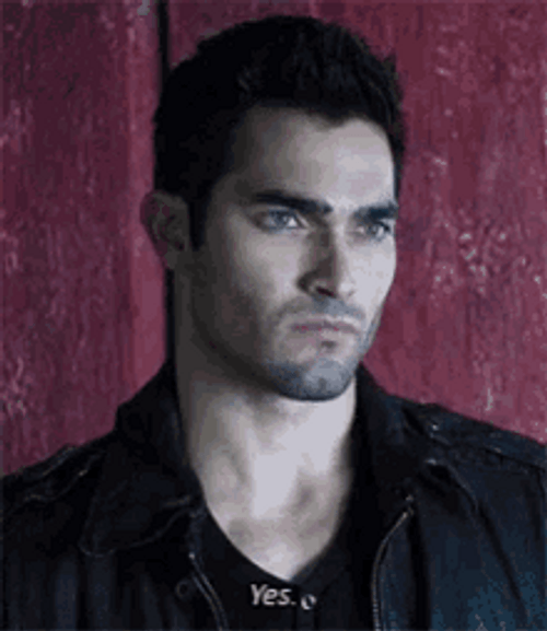 Derek Hale Yes I Agree Yup Yeah GIF