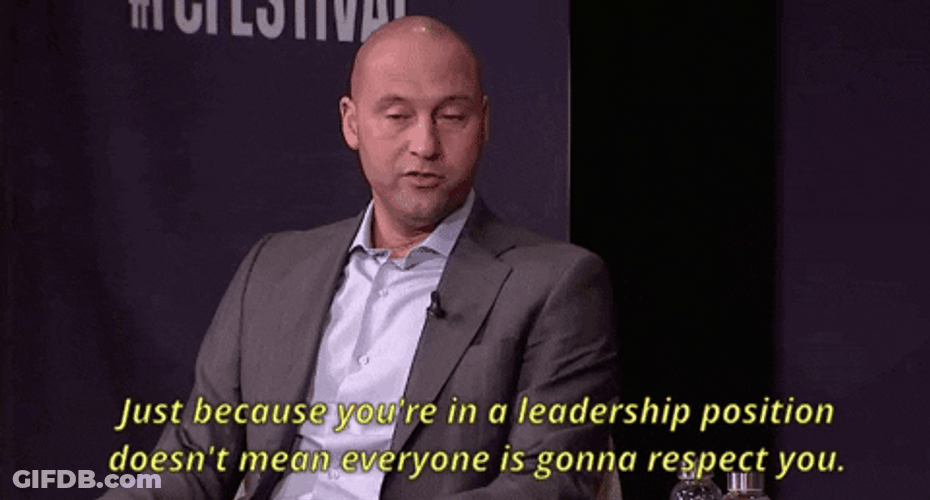 Derek Jeter Talking About Leadership And Respect GIF